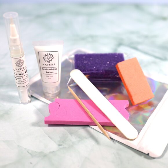 Luxurious At-Home Nail Care Kit | Pamper Yourself with Spa-Quality Manicure Pedi - Picture 2 of 3